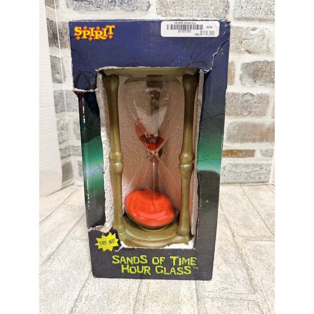 Spirit Halloween Sands Of Time Hourglass Lights Up